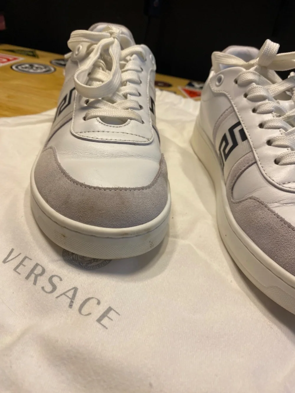 Women’s authentic Versace tennis shoes/sneakers